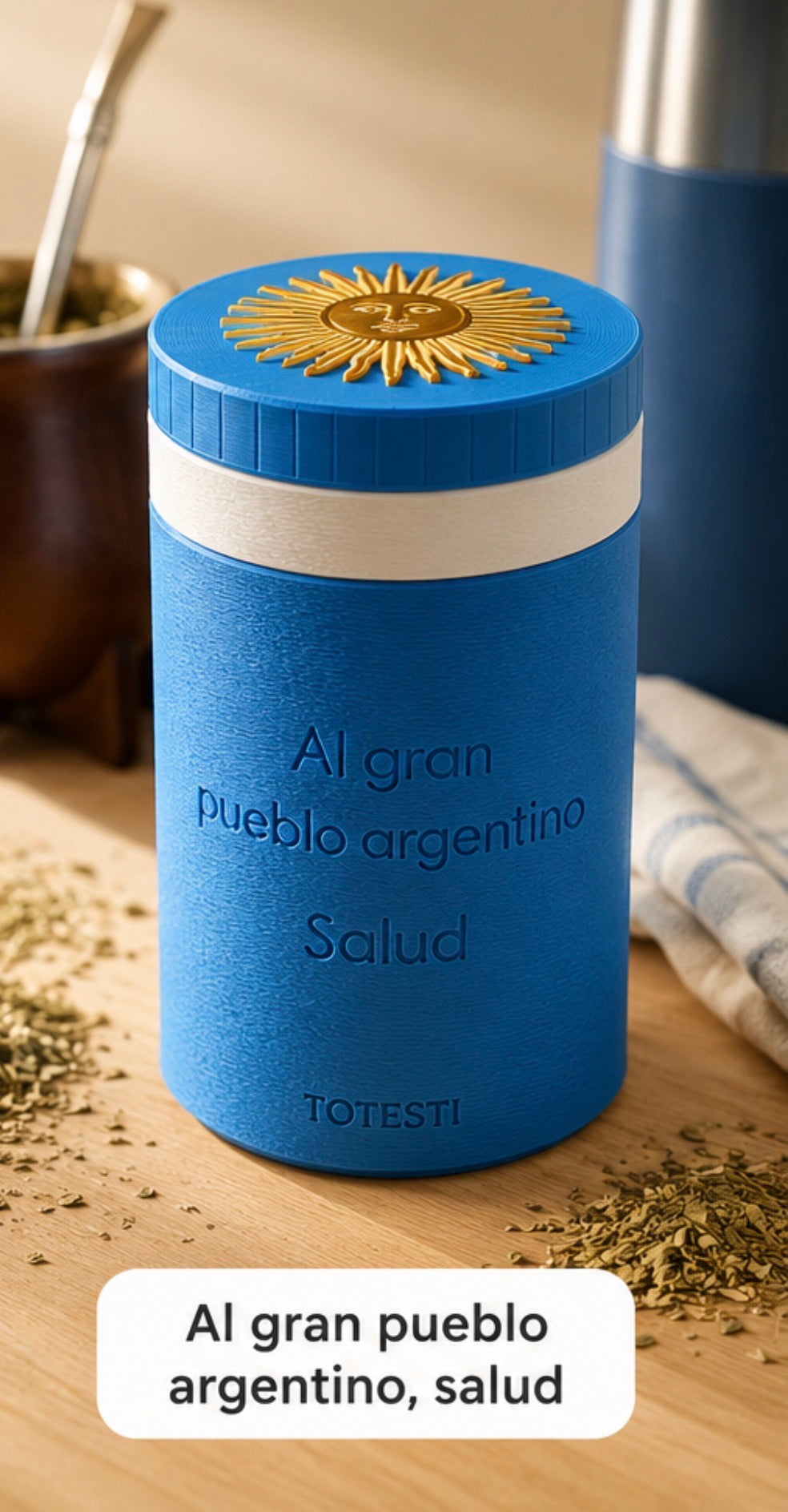 Despolvillador de yerba Sol de Mayo