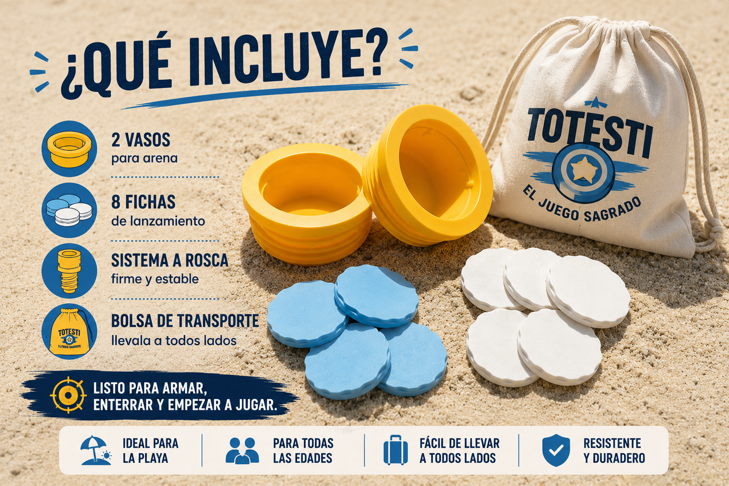 La Embocada - Juego de Playa para Toda la Familia | Totesti
