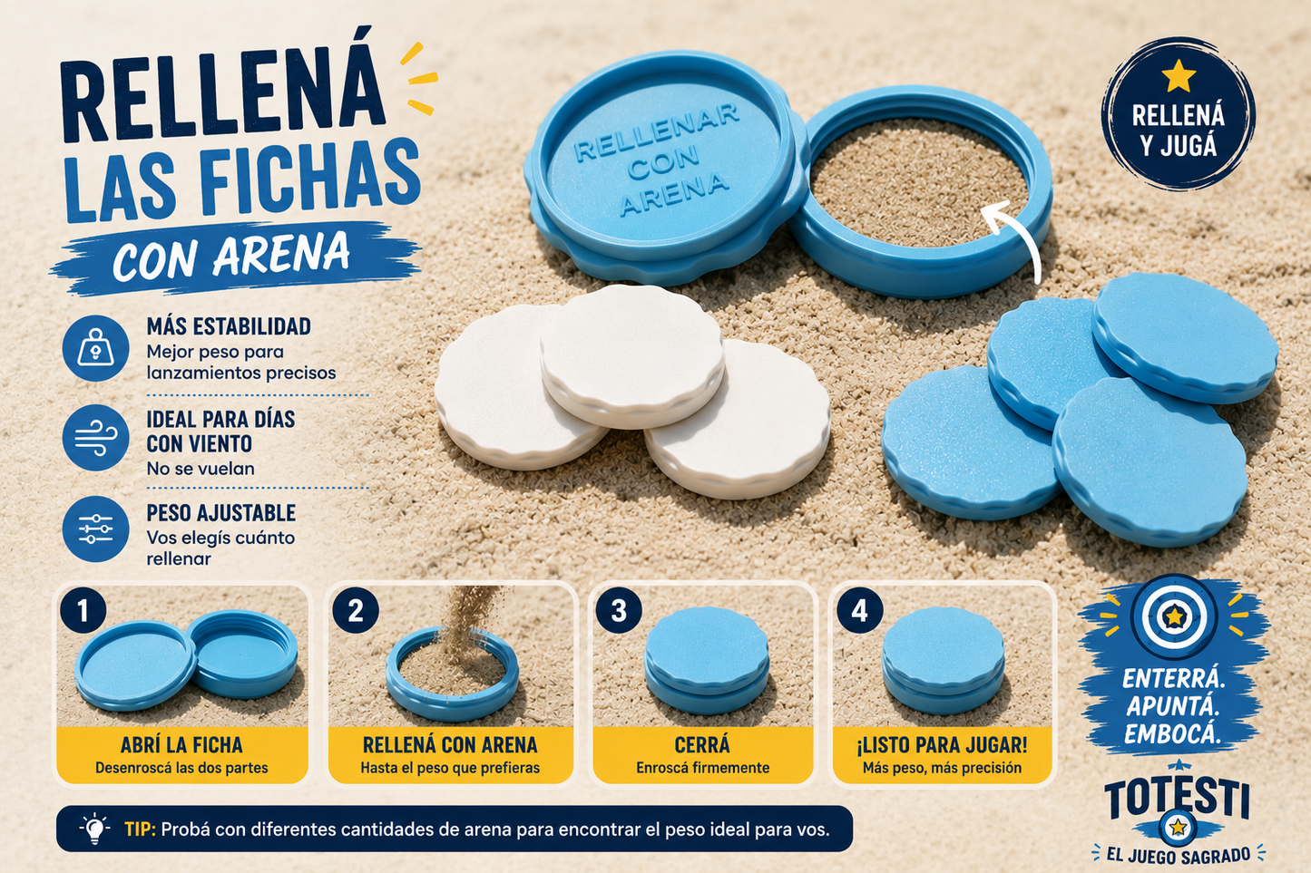 La Embocada - Juego de Playa para Toda la Familia | Totesti