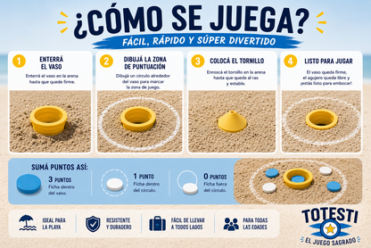La Embocada - Juego de Playa para Toda la Familia | Totesti