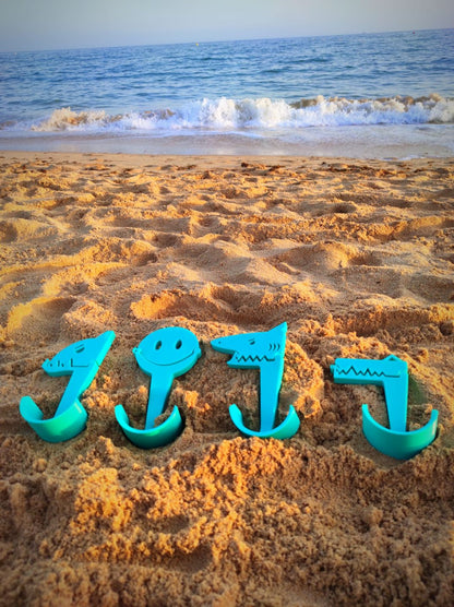 Pack x4 Anclas para Toalla de Playa TOTESTI