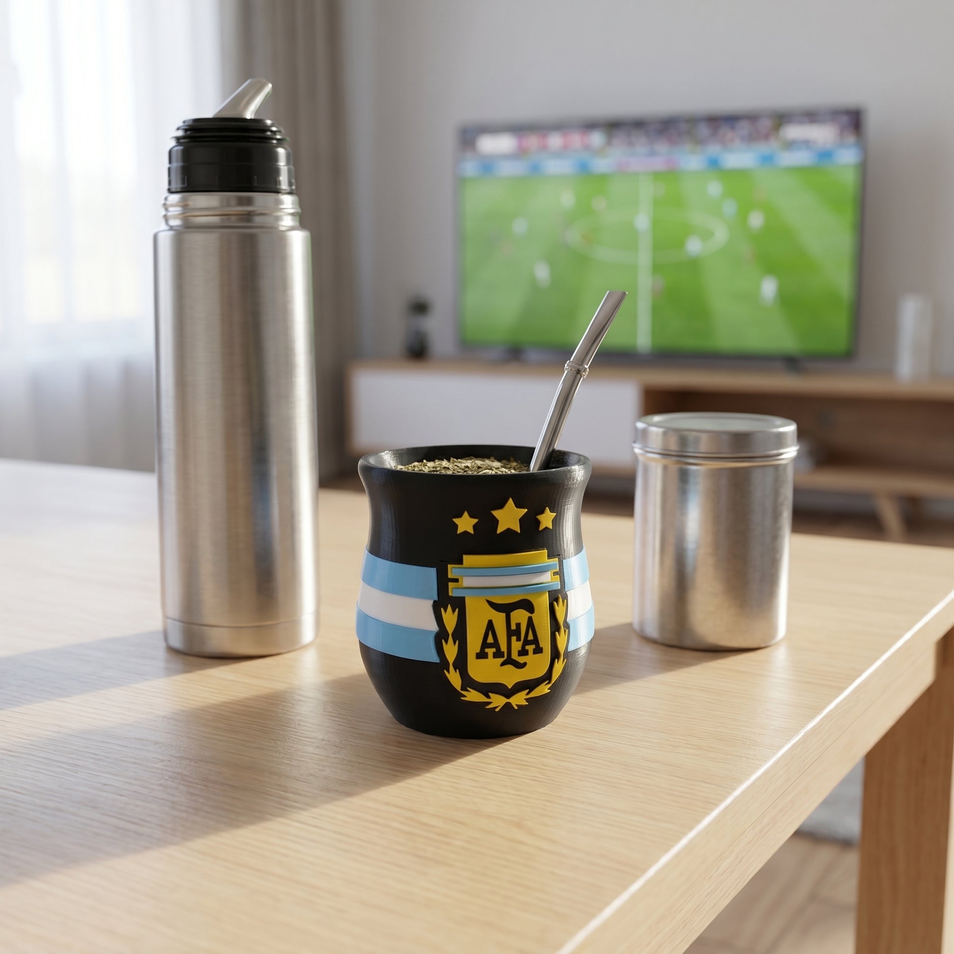 Mate Seleccion Argentina en uso