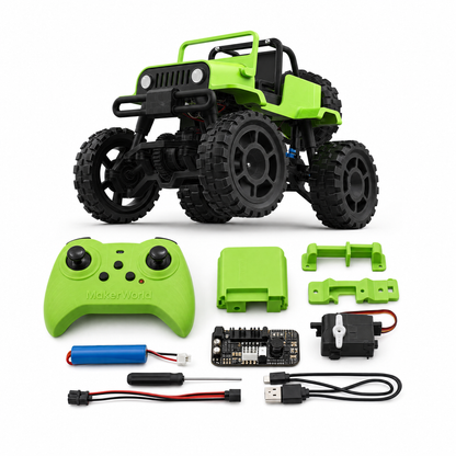 Kit Educativo RC 4x4 Mini Todoterreno