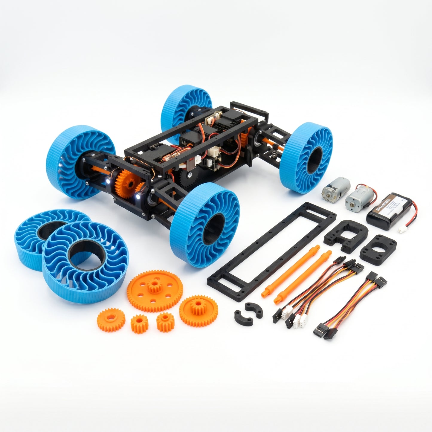 Kit Educativo RC Plataforma 4x4 OpenFrame