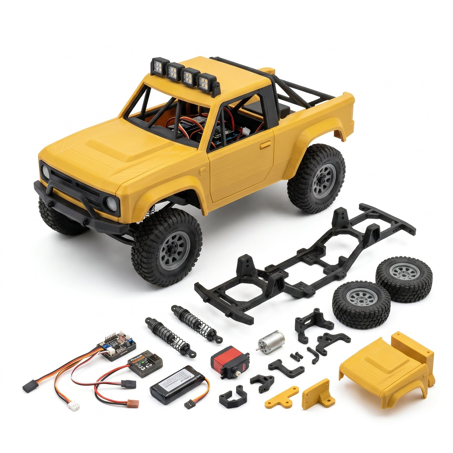 Kit Educativo RC Camioneta de Desierto