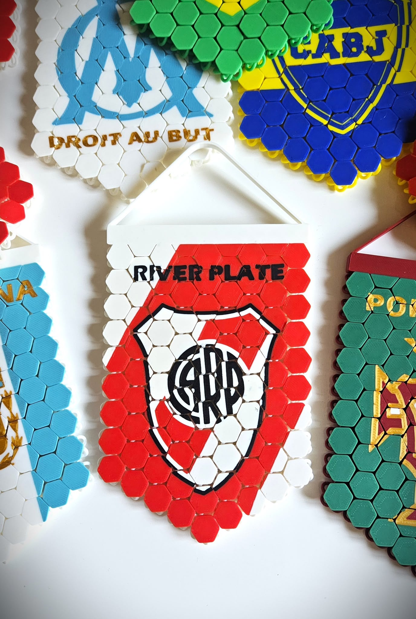 Banderin River Plate 3D Totesti