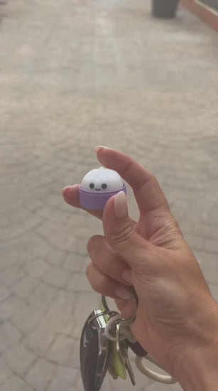 Demostración del llavero fidget dumpling clicker