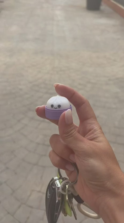 Demostración del llavero fidget dumpling clicker