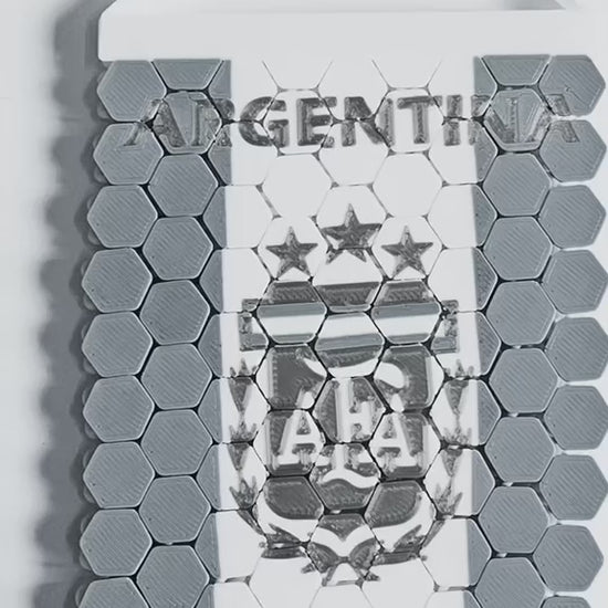 Video detalle de banderines 3D Totesti