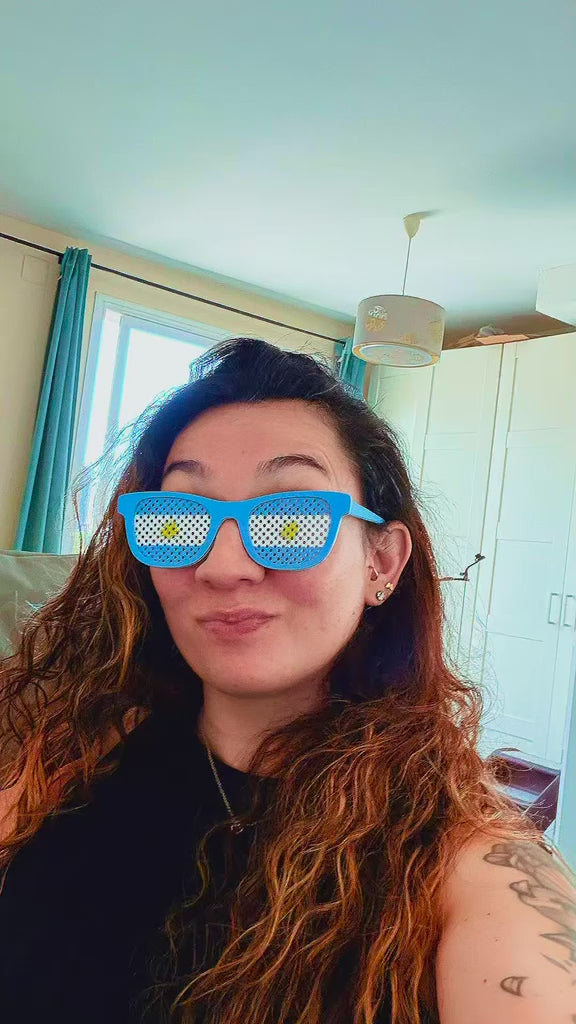 Video de las gafas albicelestes Totesti