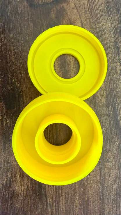 Tejo Totesti Pro a rosca amarillo abierto